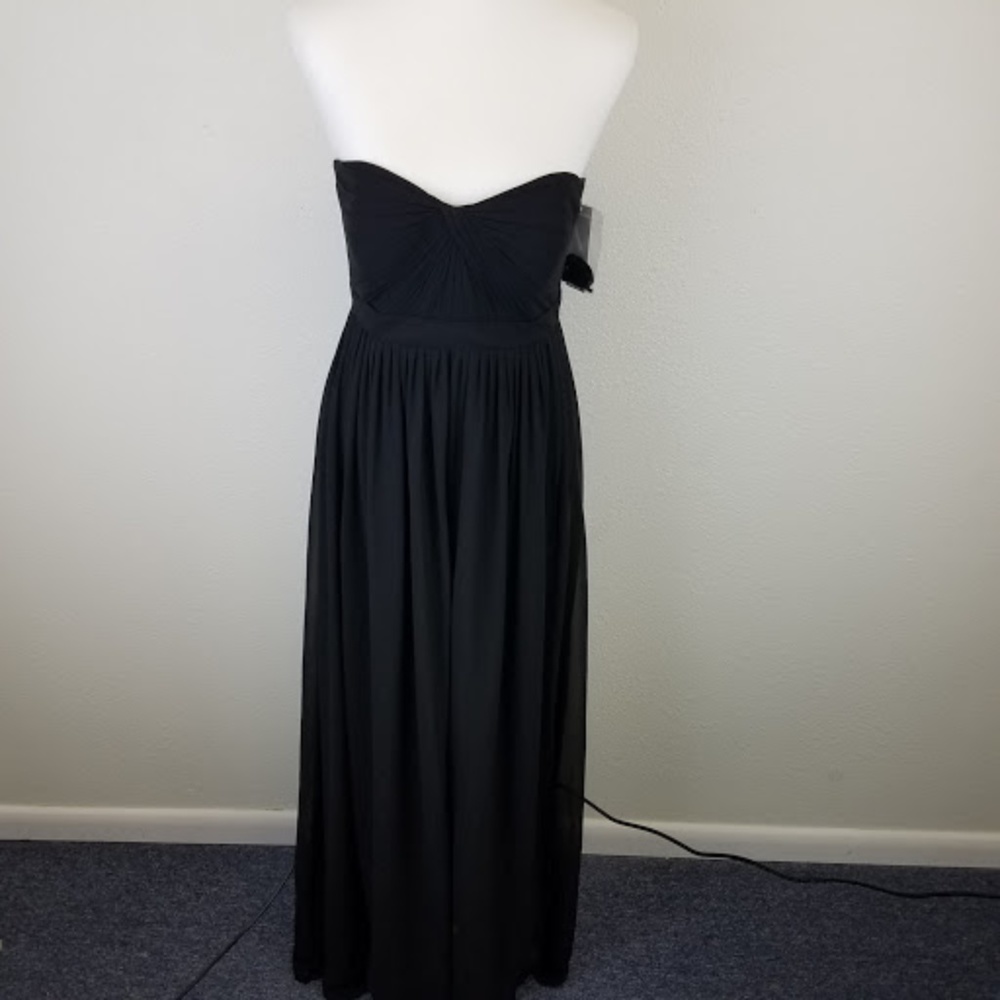 Jenny Yoo Collection Overlay Empire Waist Dress